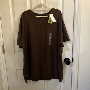 NWT All in Motion Mens Short Sleeve Performance T-Shirt Berry, Size 2XL